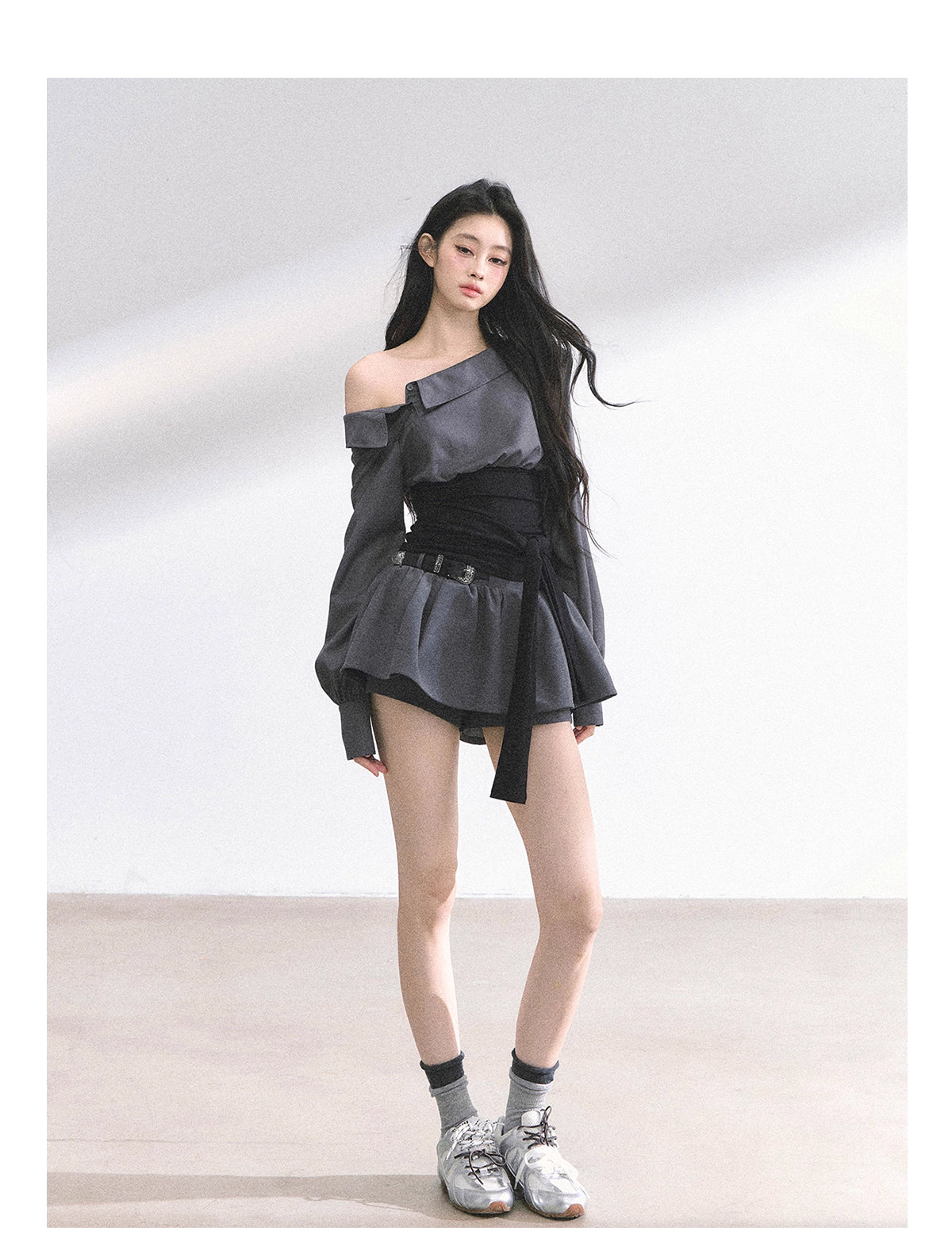 Waist knit & shirt ウエストニット&シャツ