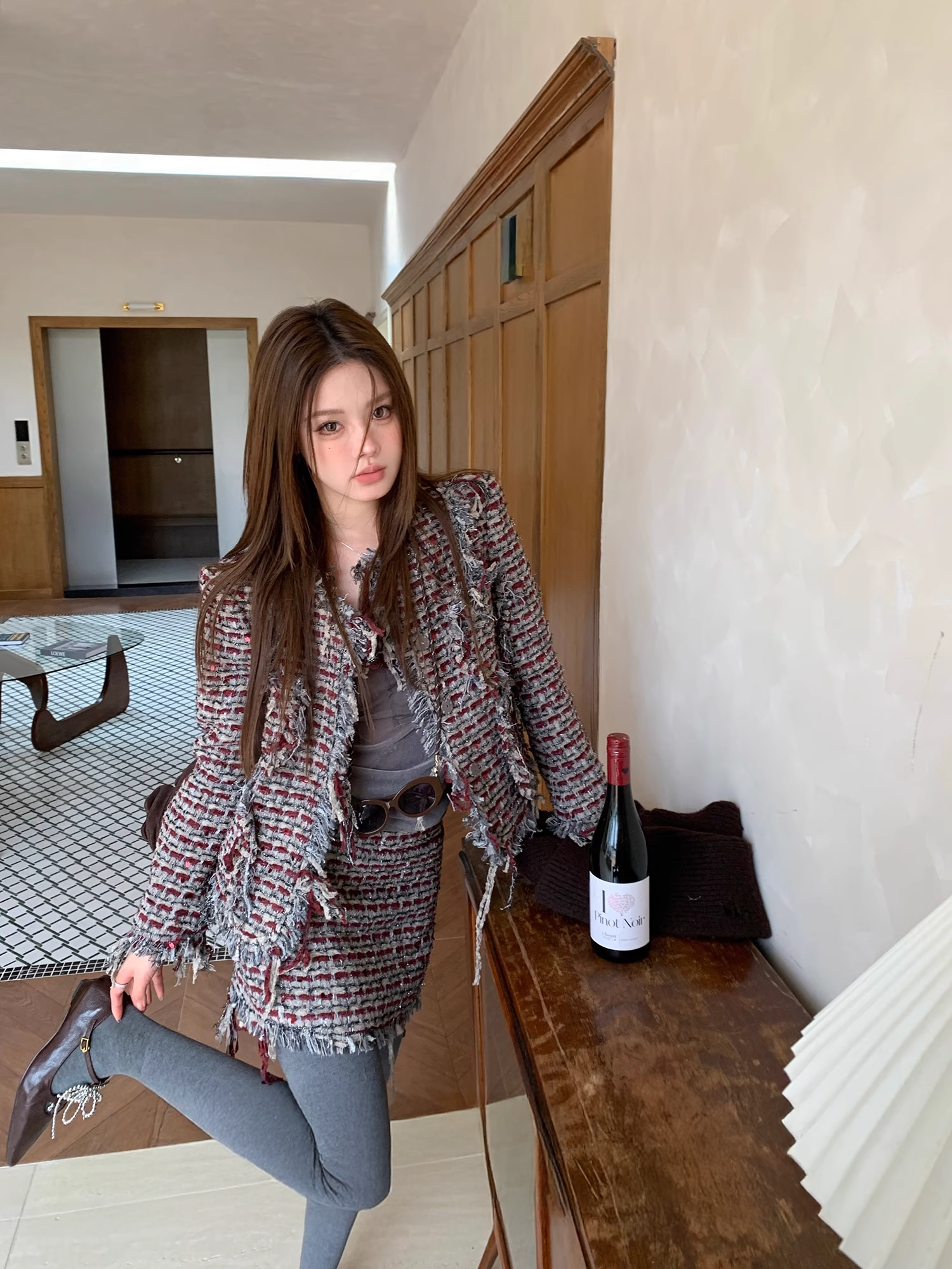 Short jacket & short skirt ショートジャケット&ミニスカート