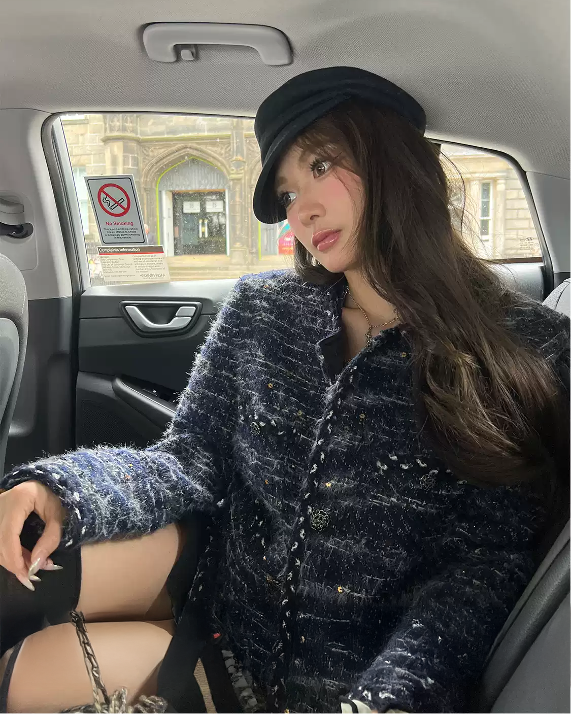 Knit Boxy Jacket ニット ボクシー ジャケット