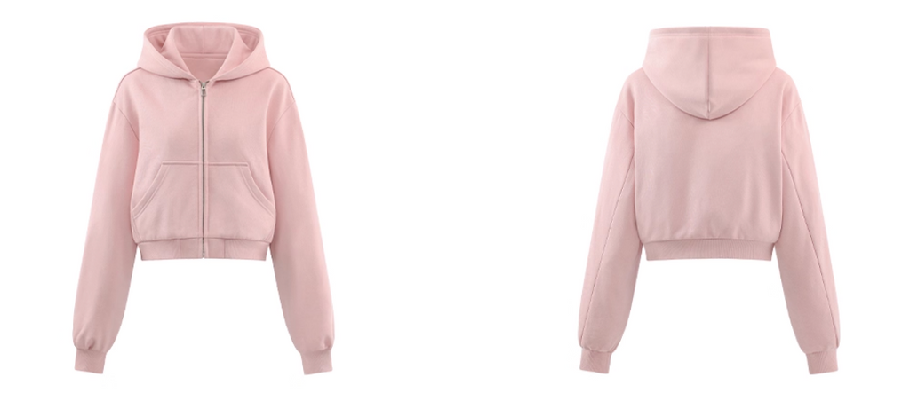 Hooded sweat suit set フード付きスウェットセットアップ