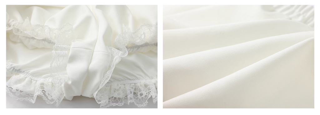 White Off Shoulder Skirt ホワイトオフショルダー スカート