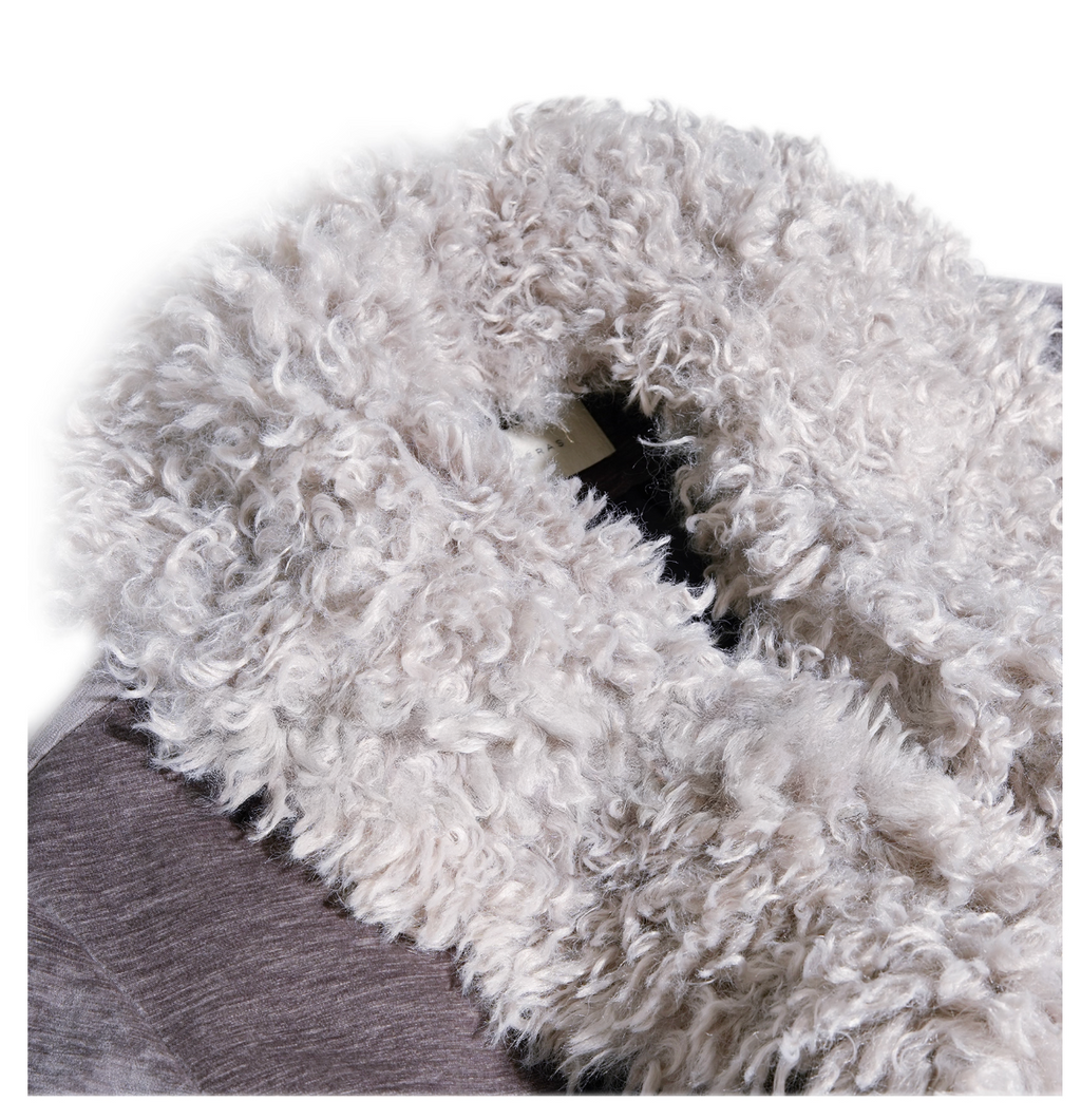 Fur Big Lapel Jacket ファー ビッグ ラペル ジャケット