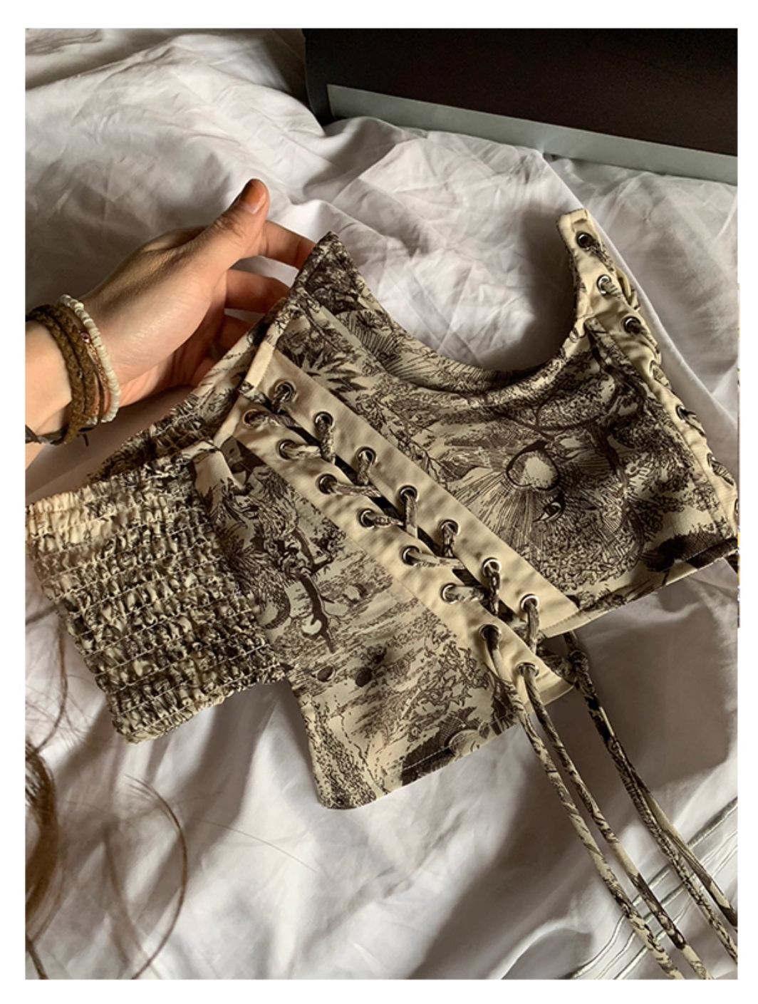 Corset patterned Dress コルセット パターンドレス