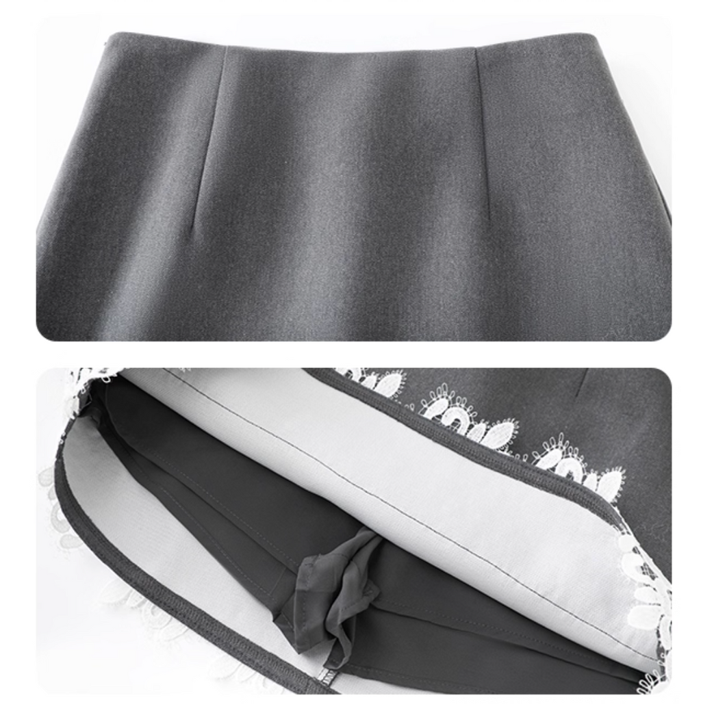 Lace Strapless tops & skirts レース ストラップレストップス & スカート