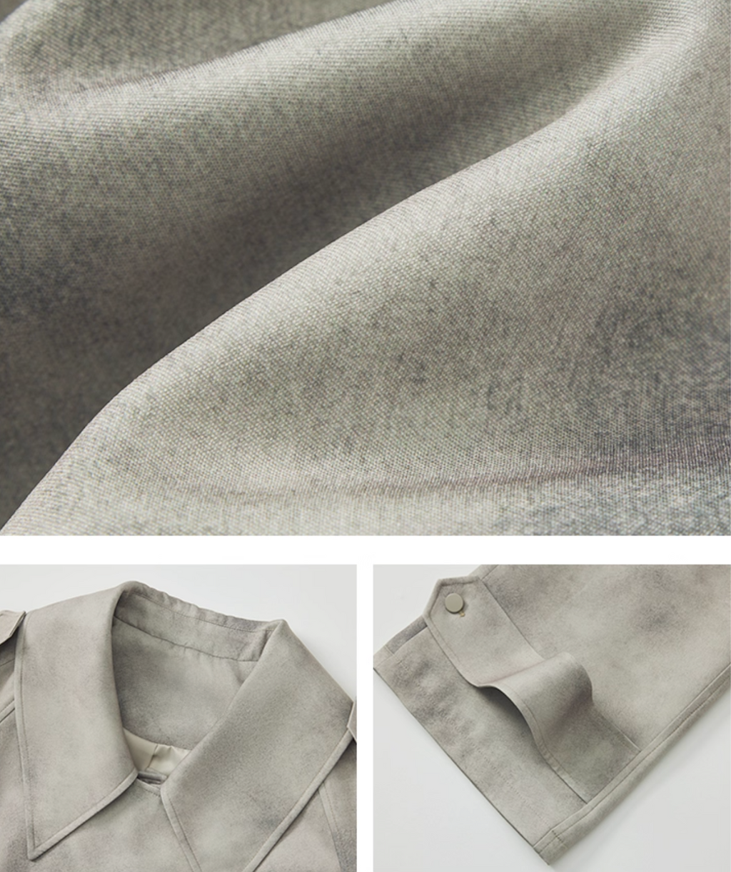 Lose Trench Jacket & Pleats Mini Skirt ルーズショートトレンチジャケット＆プリーツミニスカート