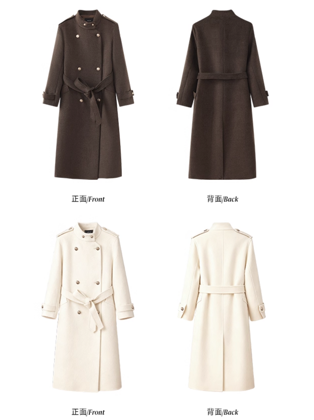 Kilting woolLong coat キルティング ウール ロングコート
