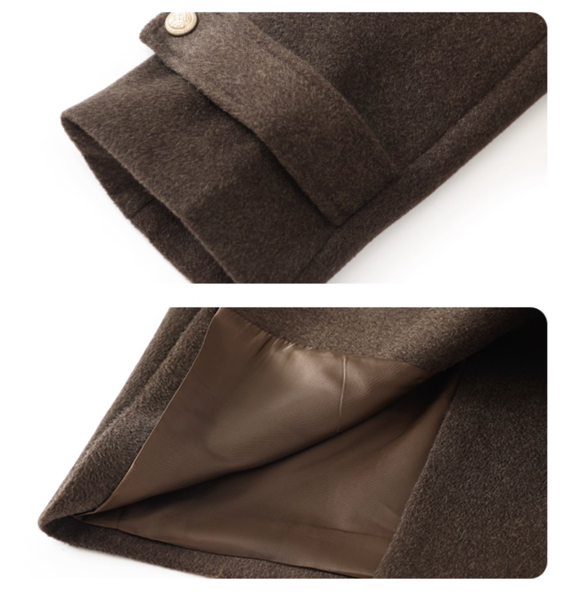 Kilting woolLong coat キルティング ウール ロングコート