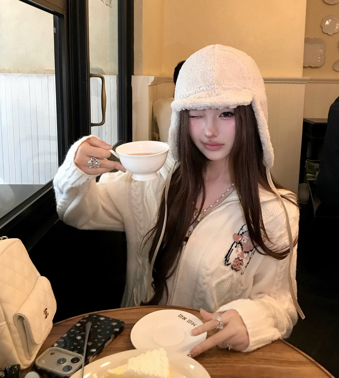 Fright Boa hat フライト ボア ハット