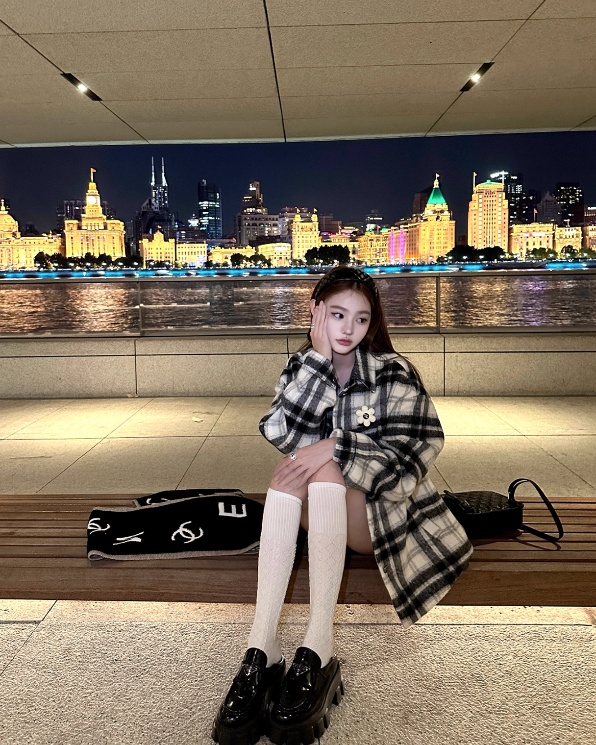 Check Wool Outer Shirts チェック ウール アウター シャツ