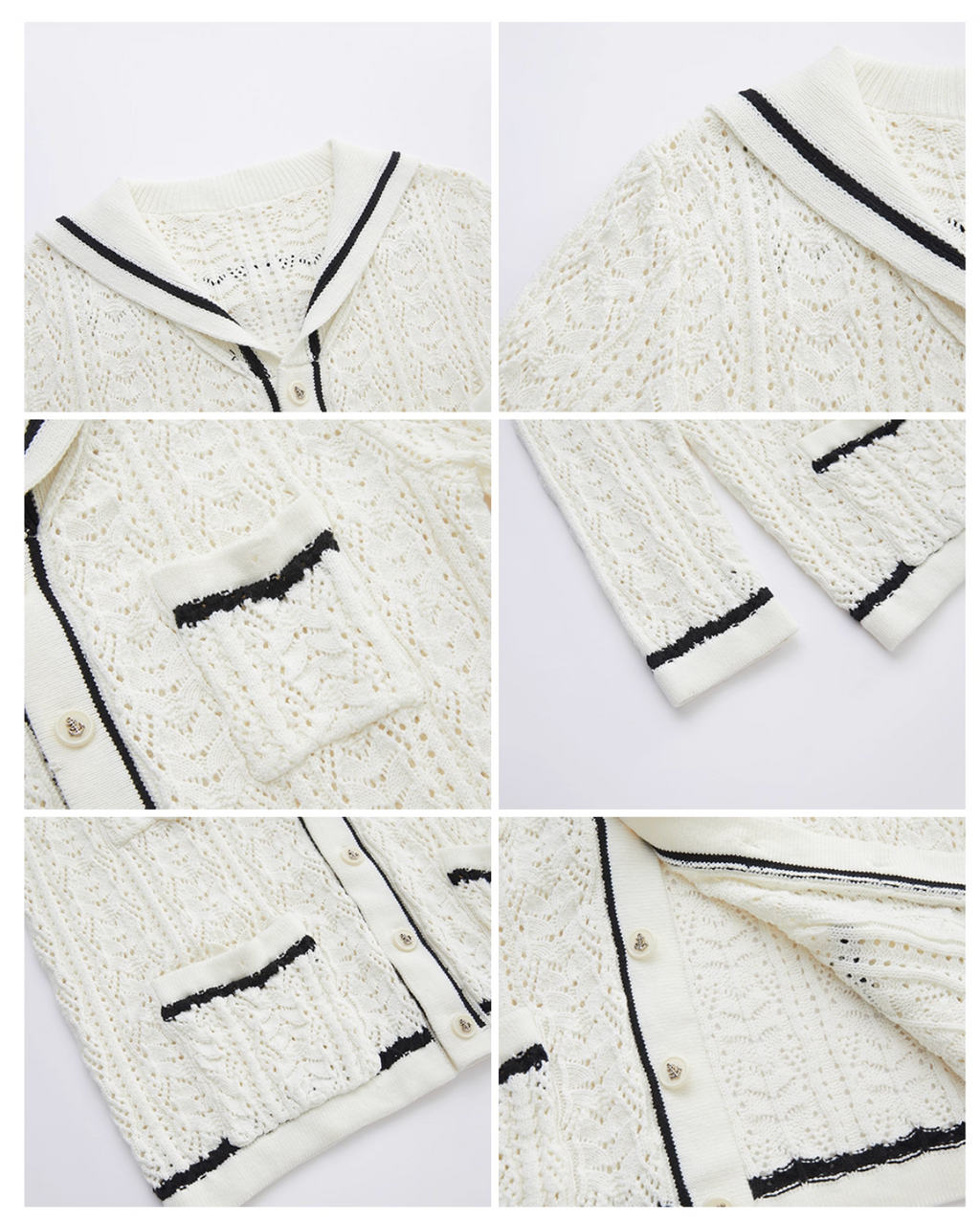 Sailor Line Knit Cardigan セイラー ライン ニット カーディガン