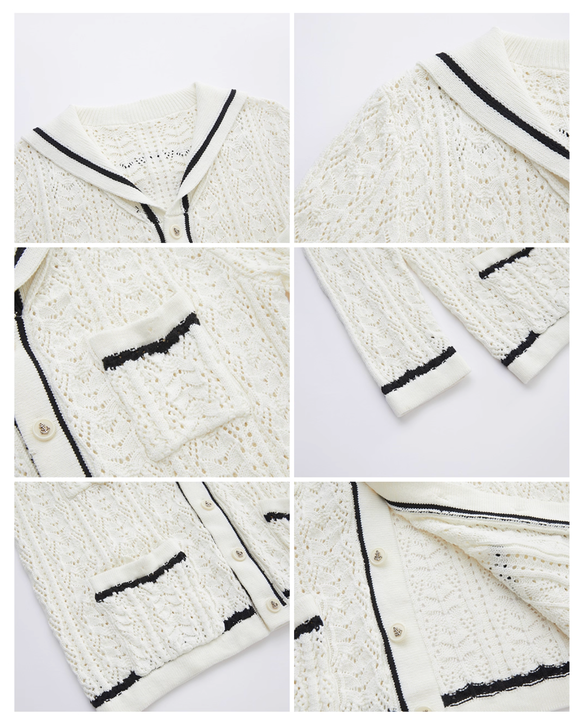 Sailor Line Knit Cardigan セイラー ライン ニット カーディガン