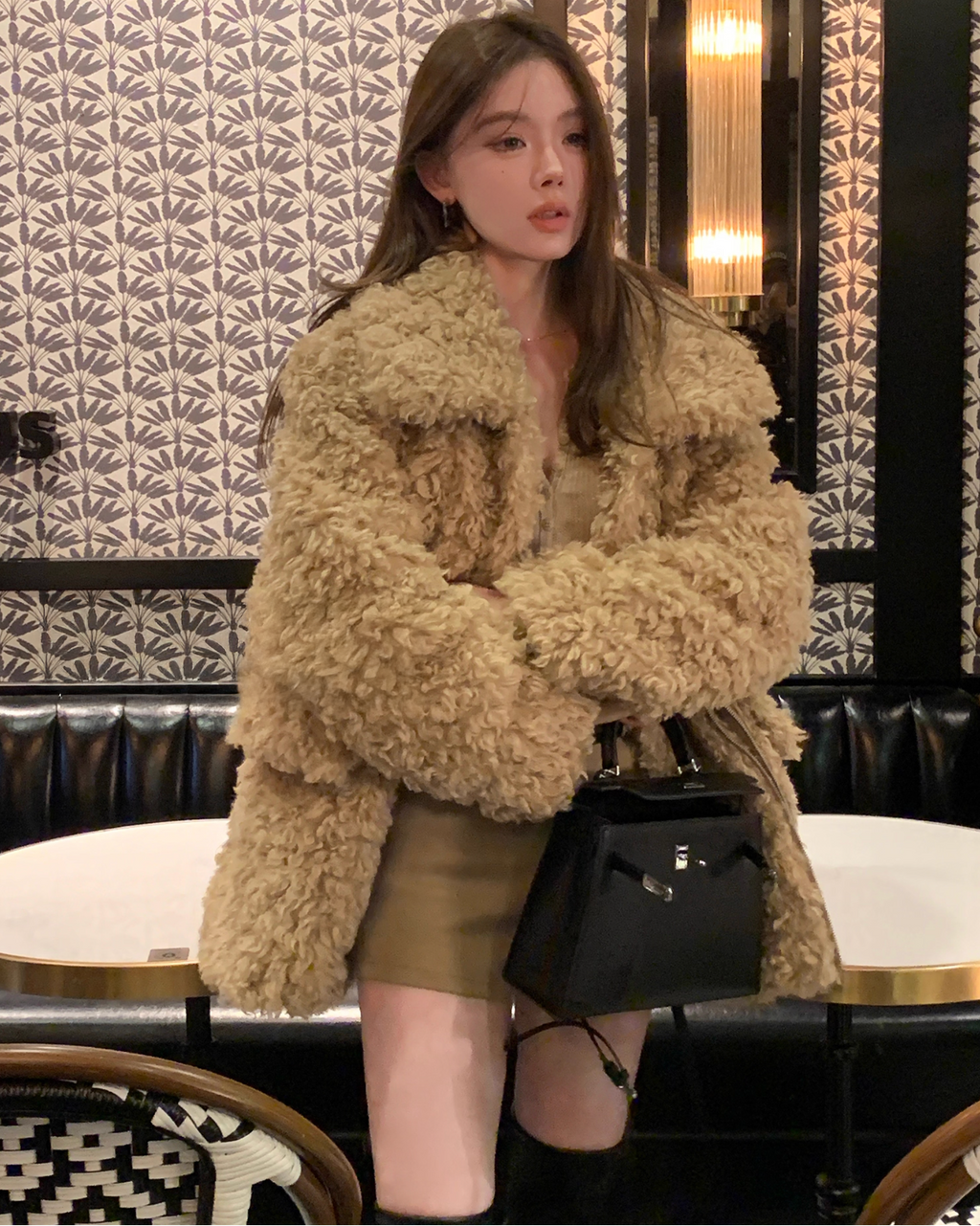 Teddy Fur Jacket Coat テディ ファー ジャケット コート