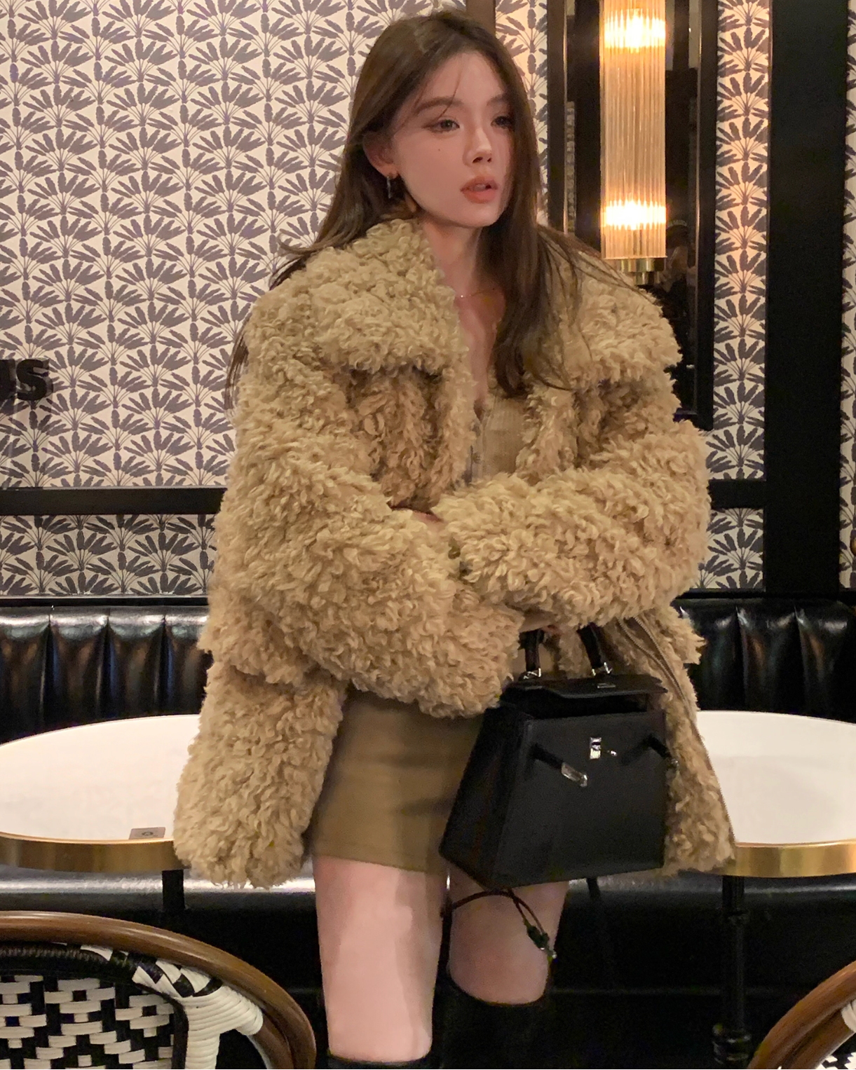 Teddy Fur Jacket Coat テディ ファー ジャケット コート
