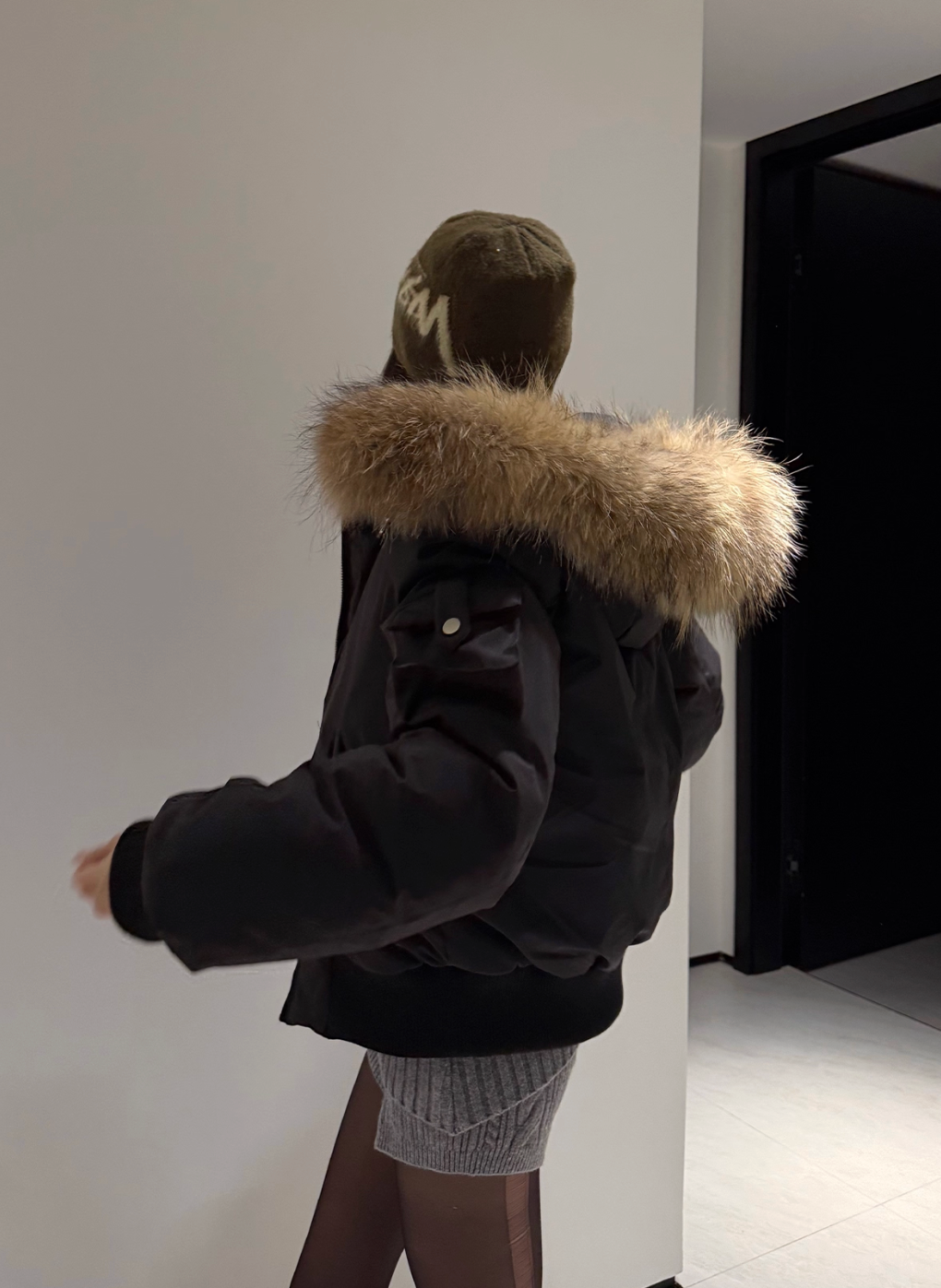 Big Fur Down Blouson ビッグ ファー ダウン ブルゾン