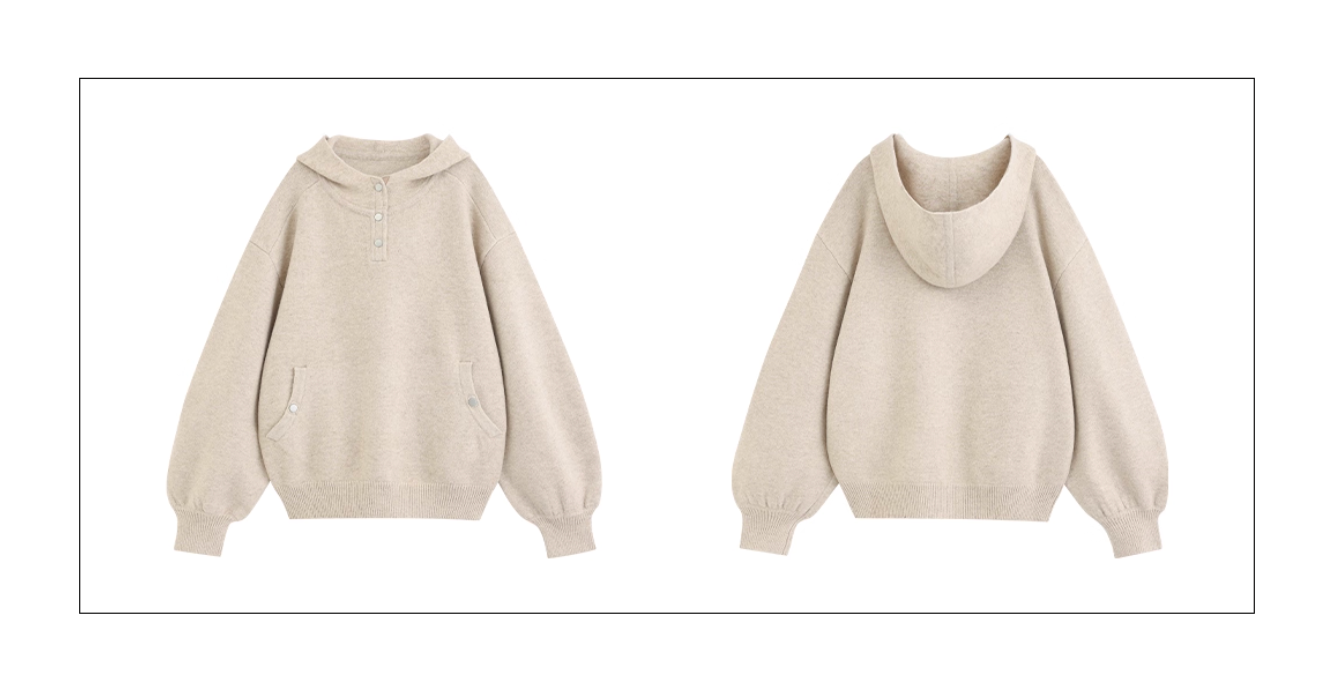 Wool Foodie Pullover ウール フーディ プルオーバー