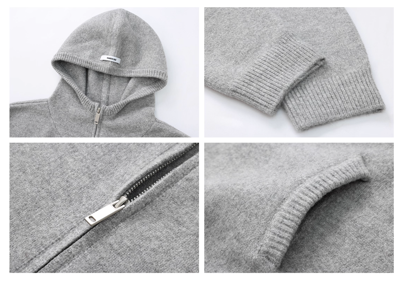 Knit Hoodie Shorts ニットフーディ＆ショーツ