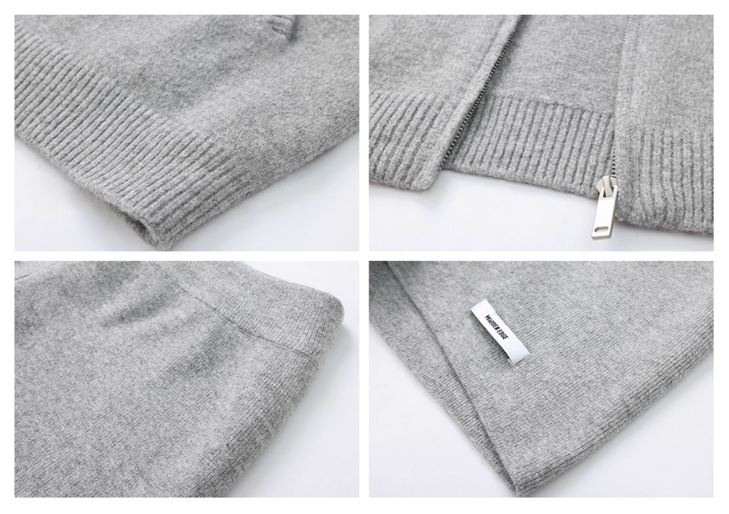 Knit Hoodie Shorts ニットフーディ＆ショーツ