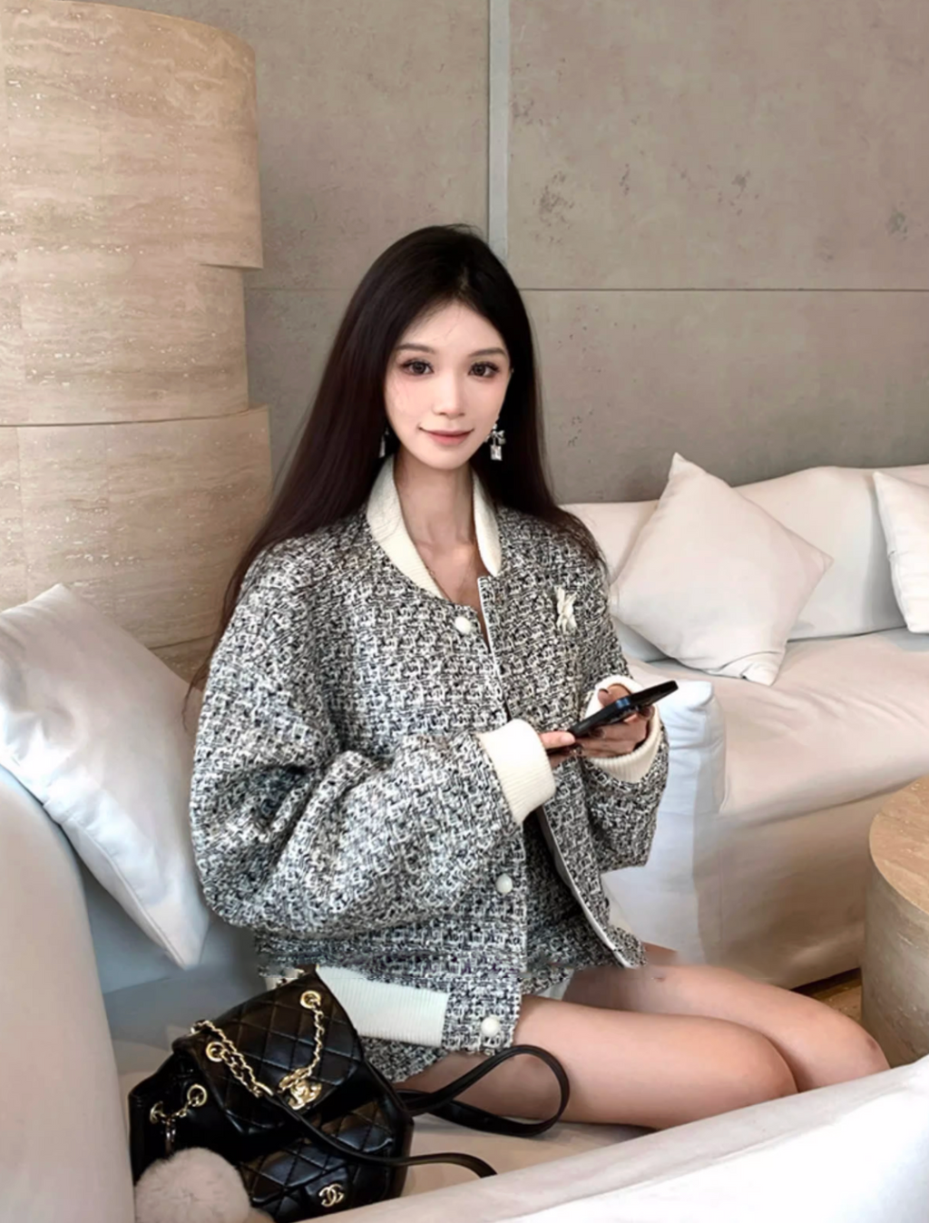 Tweed Jacket & Skirt ツイードジャケット&スカート