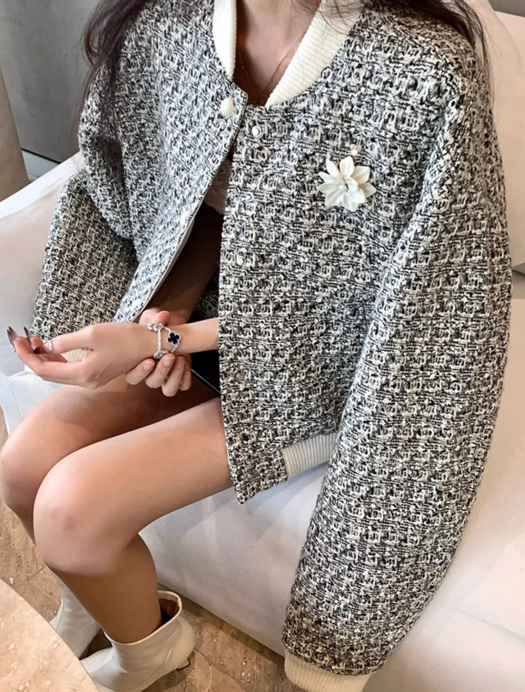 Tweed Jacket & Skirt ツイードジャケット&スカート