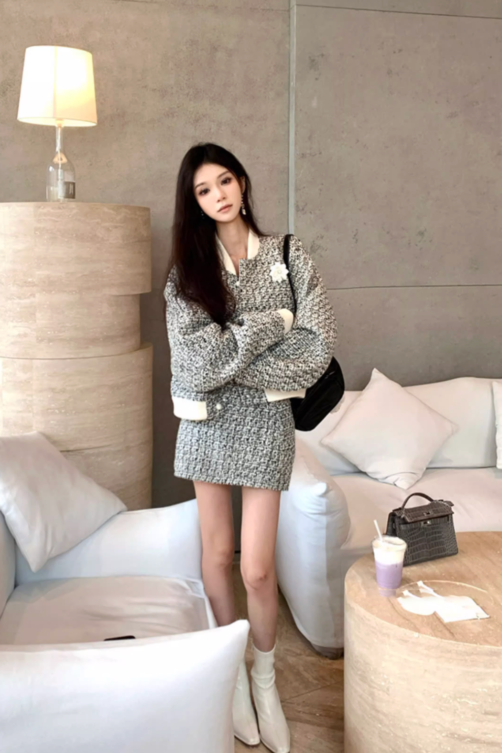 Tweed Jacket & Skirt ツイードジャケット&スカート