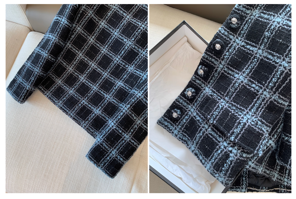 Check Square jacket チェック スクエア ジャケット