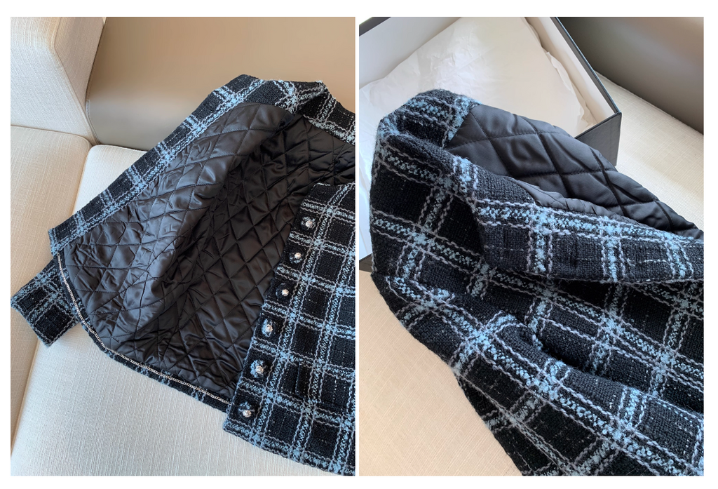 Check Square jacket チェック スクエア ジャケット