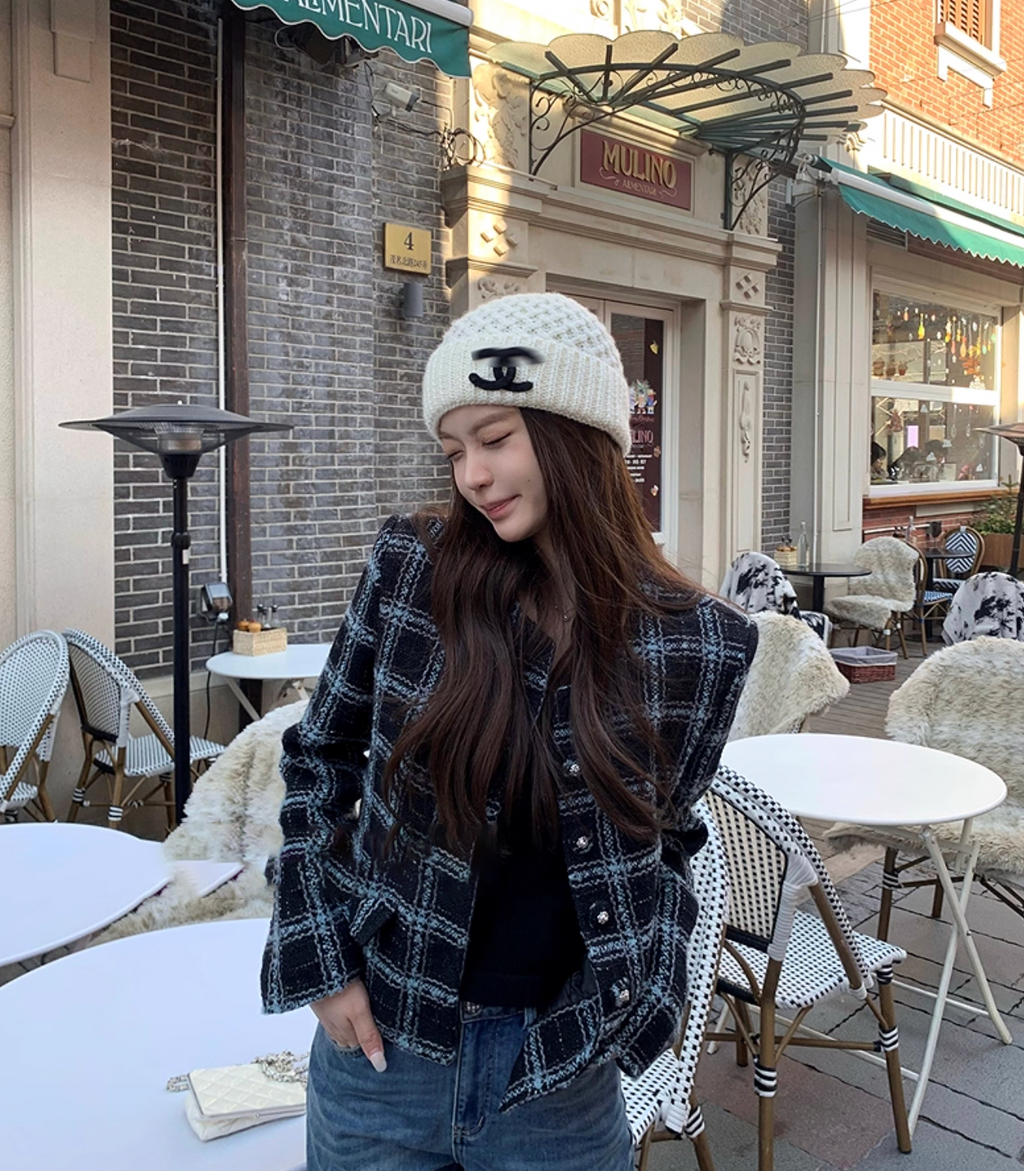 Check Square jacket チェック スクエア ジャケット