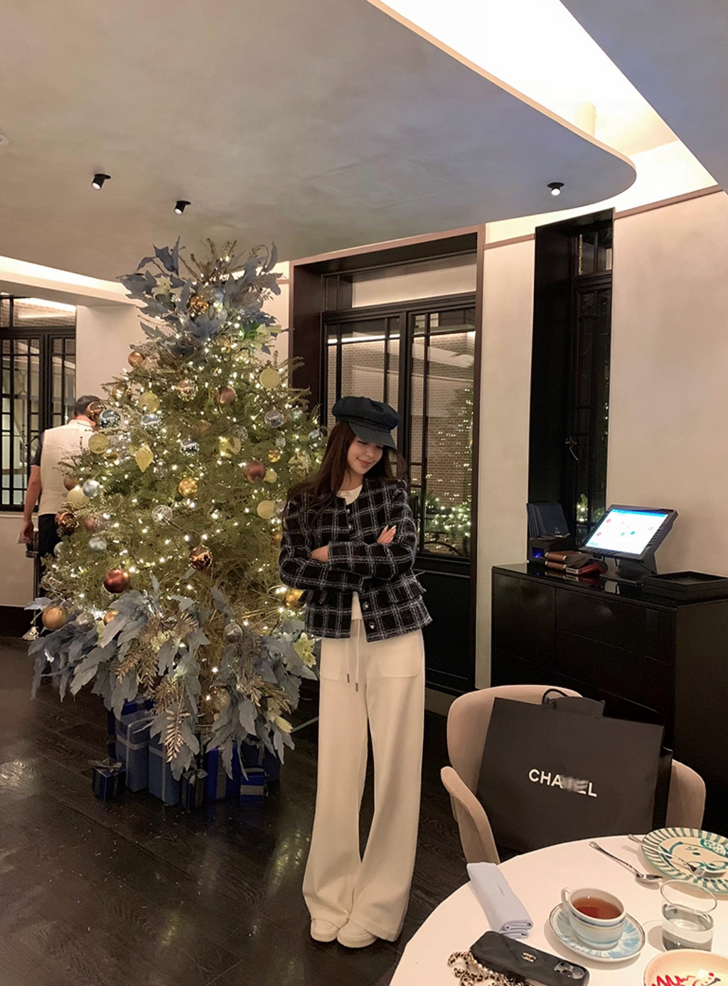 Check Square jacket チェック スクエア ジャケット