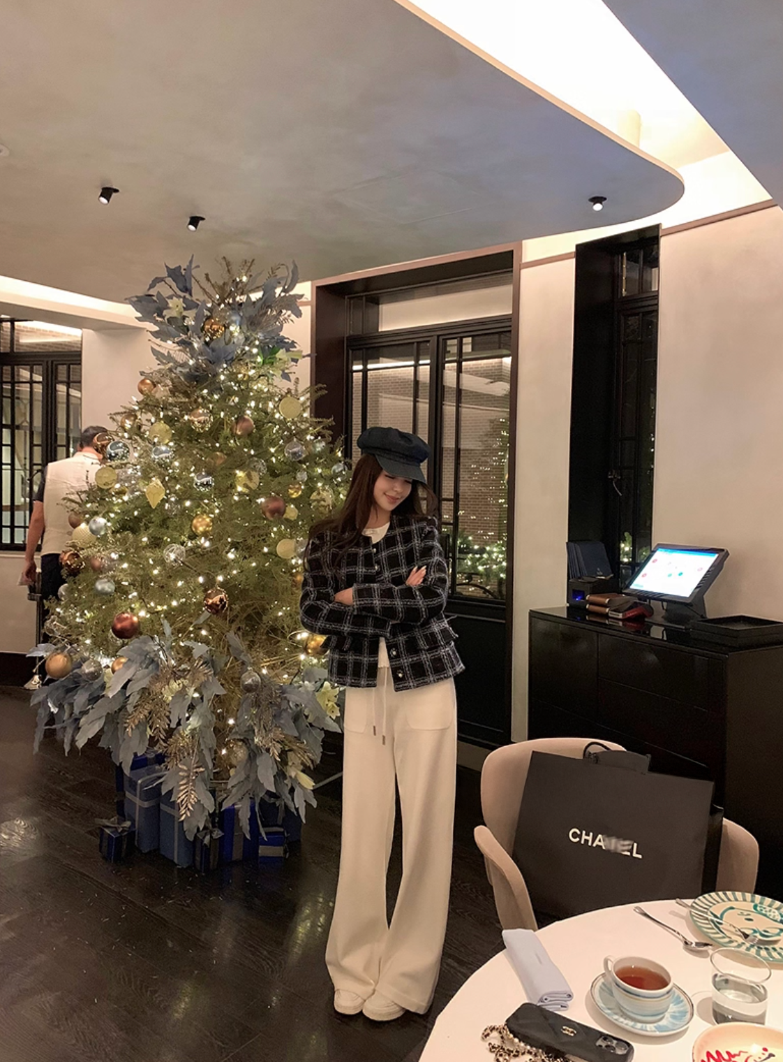 Check Square jacket チェック スクエア ジャケット