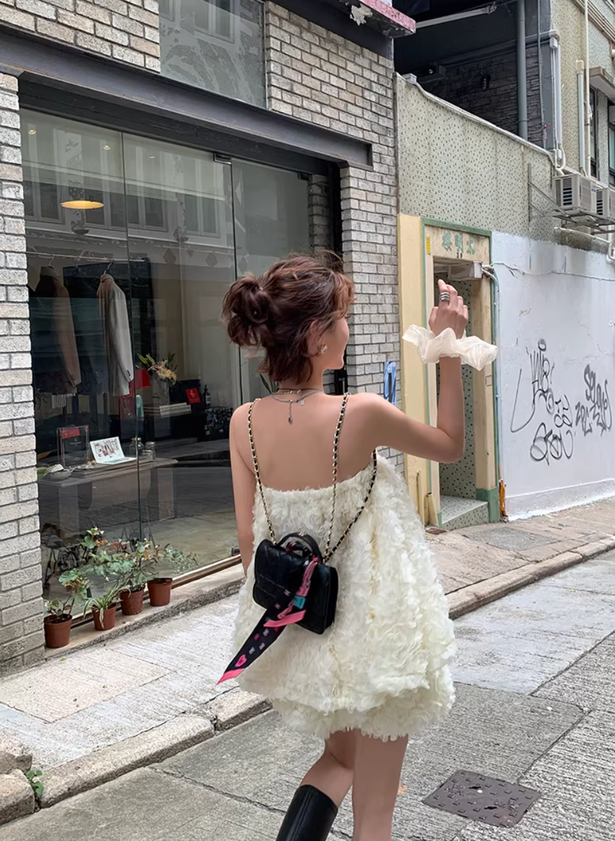 3D Floral Cami Short pants  セットアップ 3D フローラルキャミ パンツ