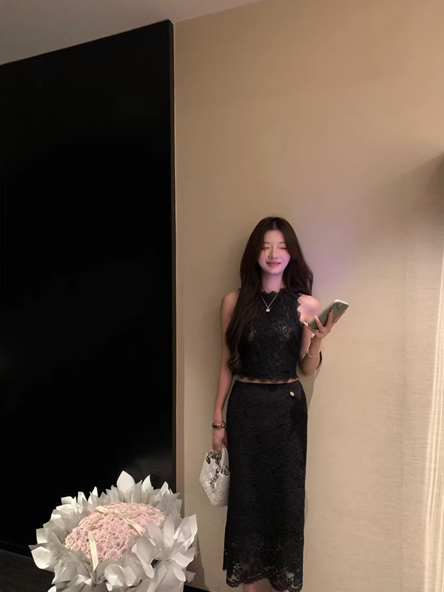 Lace Tops & Skirt レース トップス&スカート