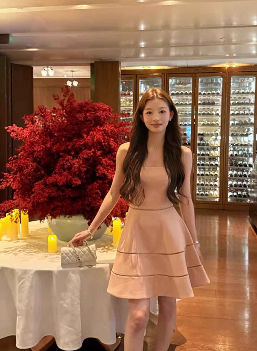 Flair A Line Dress フレア Aライン ドレス