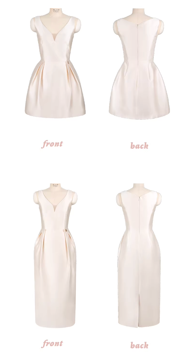 Satin Moon Dress  サテン ムーン ドレス