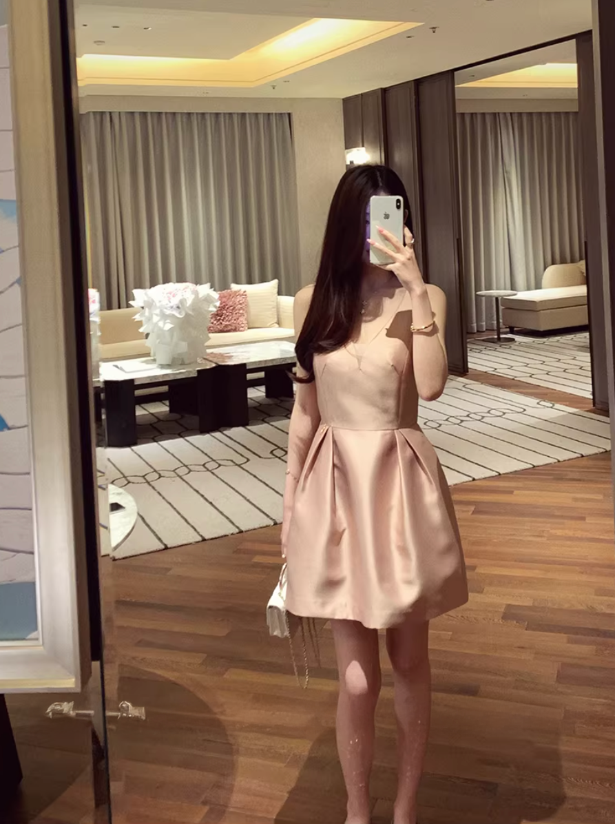 Satin Moon Dress  サテン ムーン ドレス