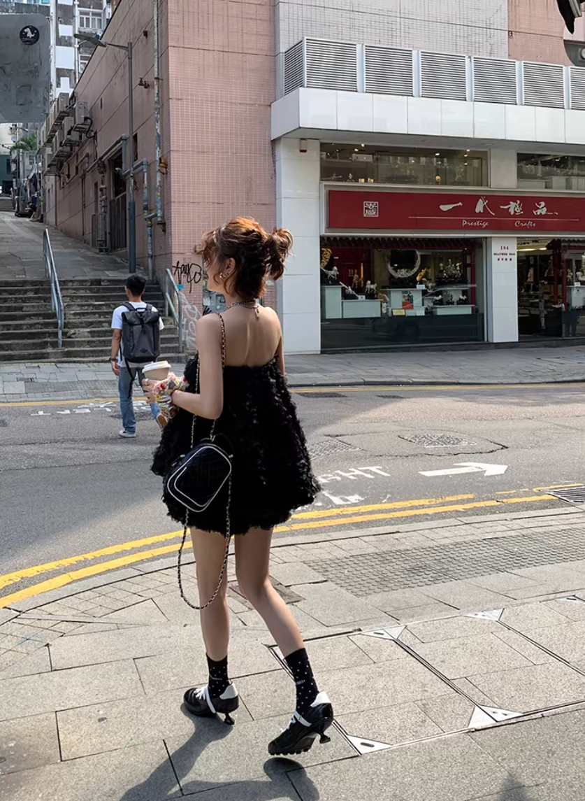 3D Floral Cami Short pants  セットアップ 3D フローラルキャミ パンツ