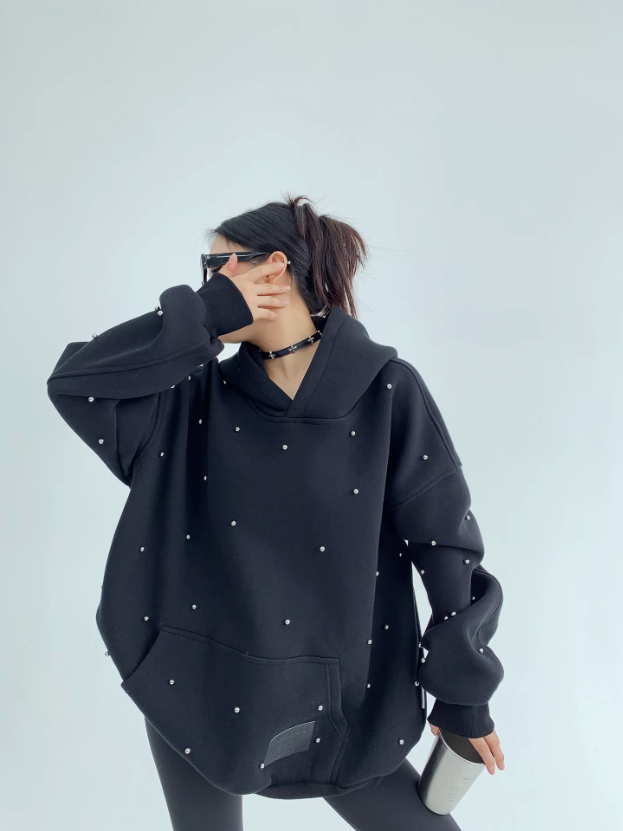 Studs Hoodie Sweat スタッズ フーディ スウェット