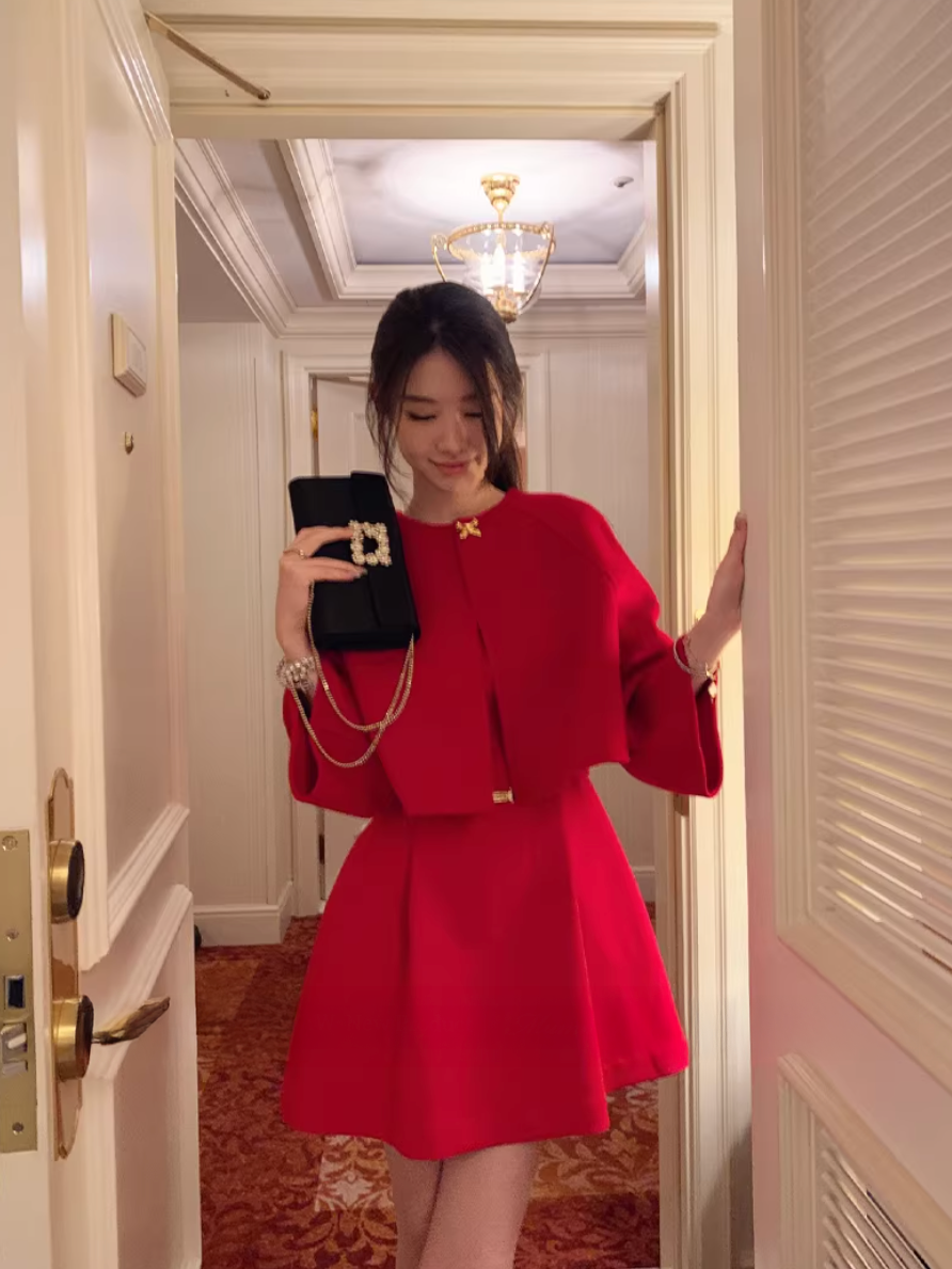 Belt Midi Dress ベルト ミディ ドレス