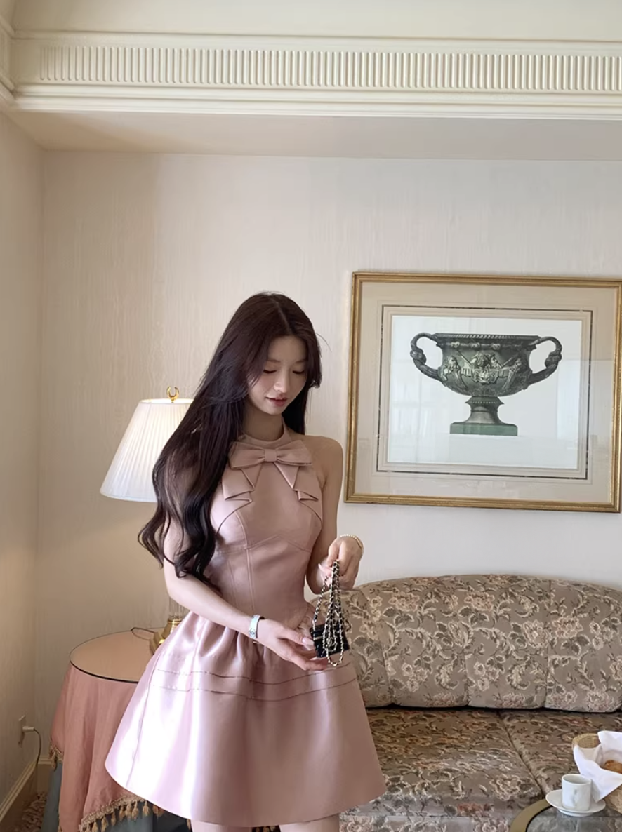 Ribbon Lace Holter Dress リボンレース ホルタードレス