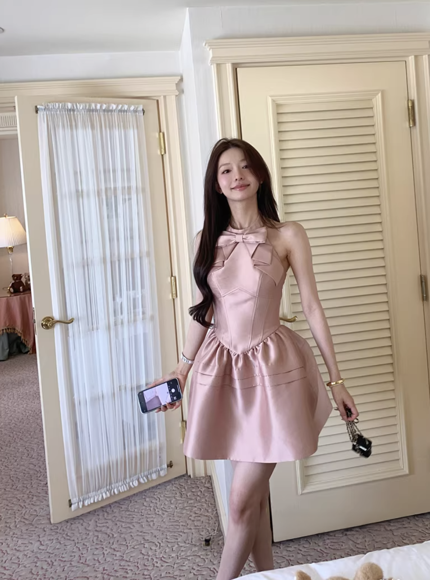 Ribbon Lace Holter Dress リボンレース ホルタードレス