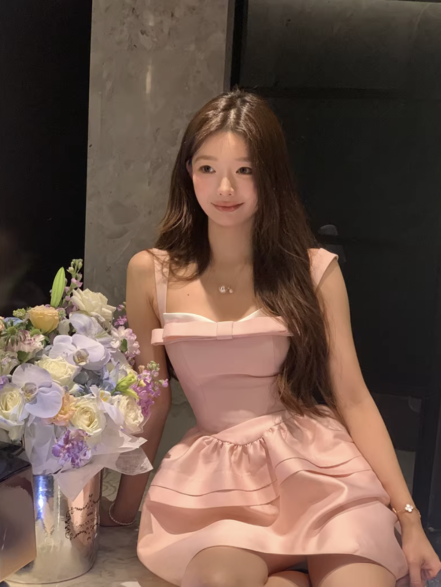 Bow Ribbon Birthday Dress ボウリボン バースデー ドレス