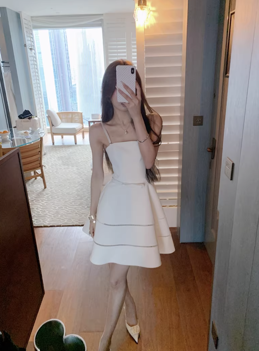 Flair A Line Dress フレア Aライン ドレス