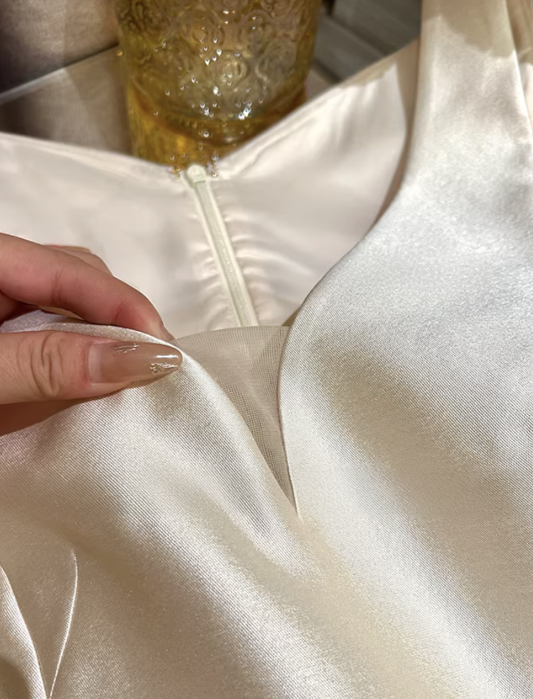 Satin Moon Dress  サテン ムーン ドレス