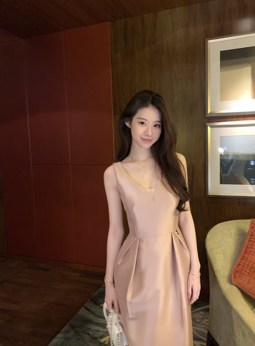 Satin Moon Dress  サテン ムーン ドレス