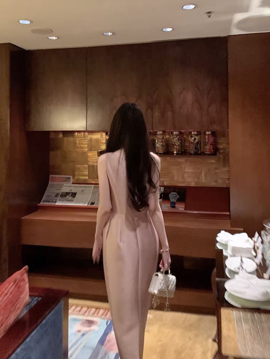 Satin Moon Dress  サテン ムーン ドレス