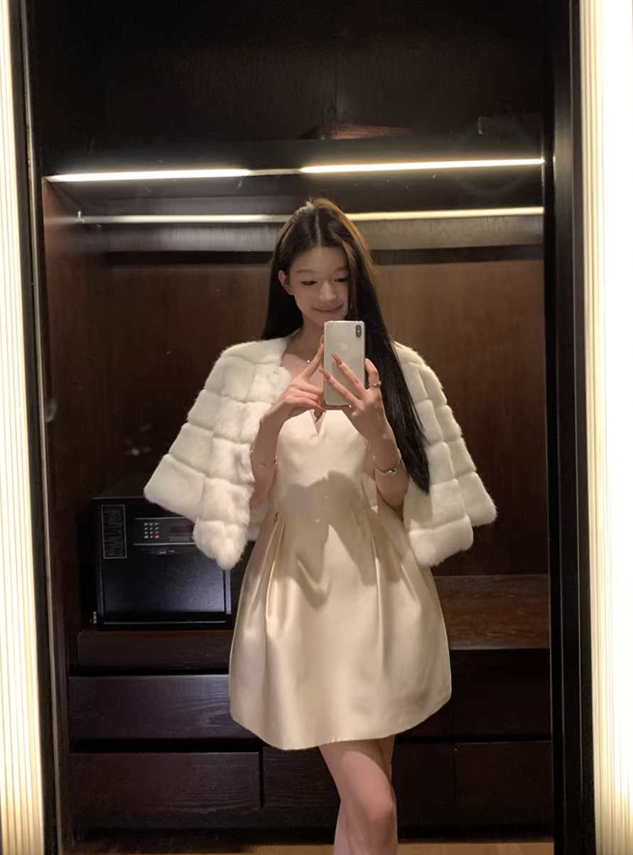 Satin Moon Dress  サテン ムーン ドレス