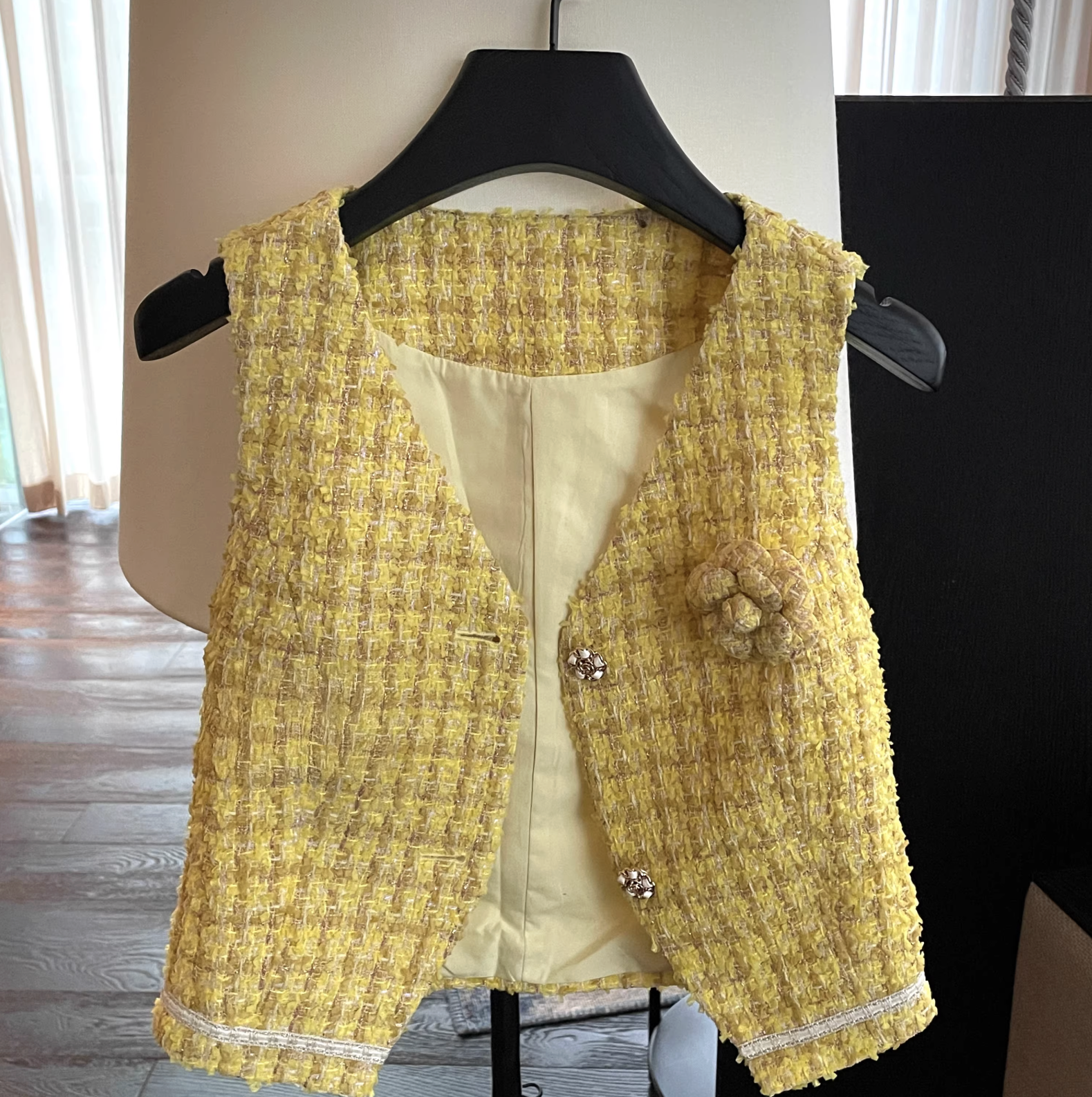 Tweed Short Vest ツイード ショート ベスト