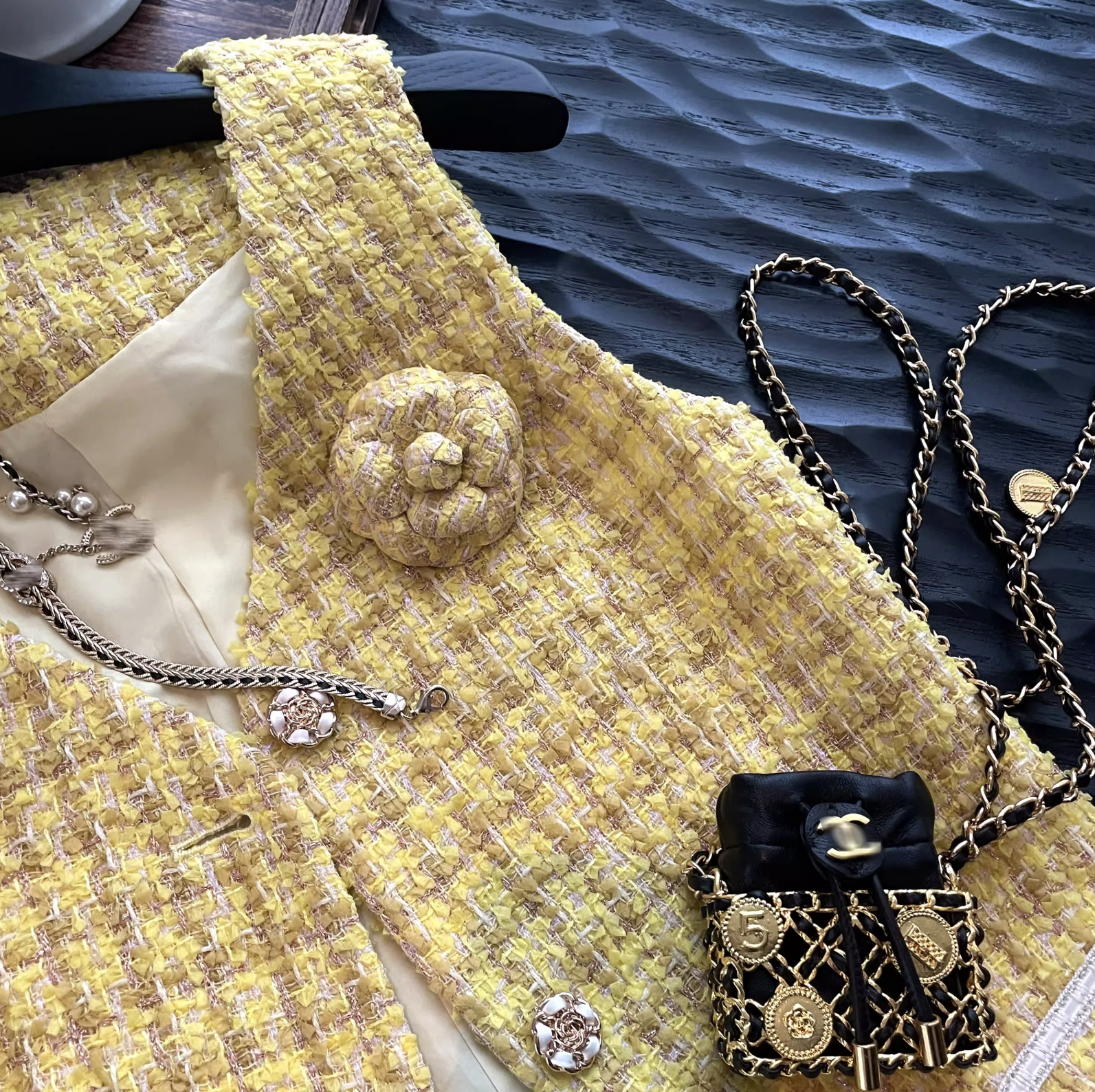 Tweed Short Vest ツイード ショート ベスト