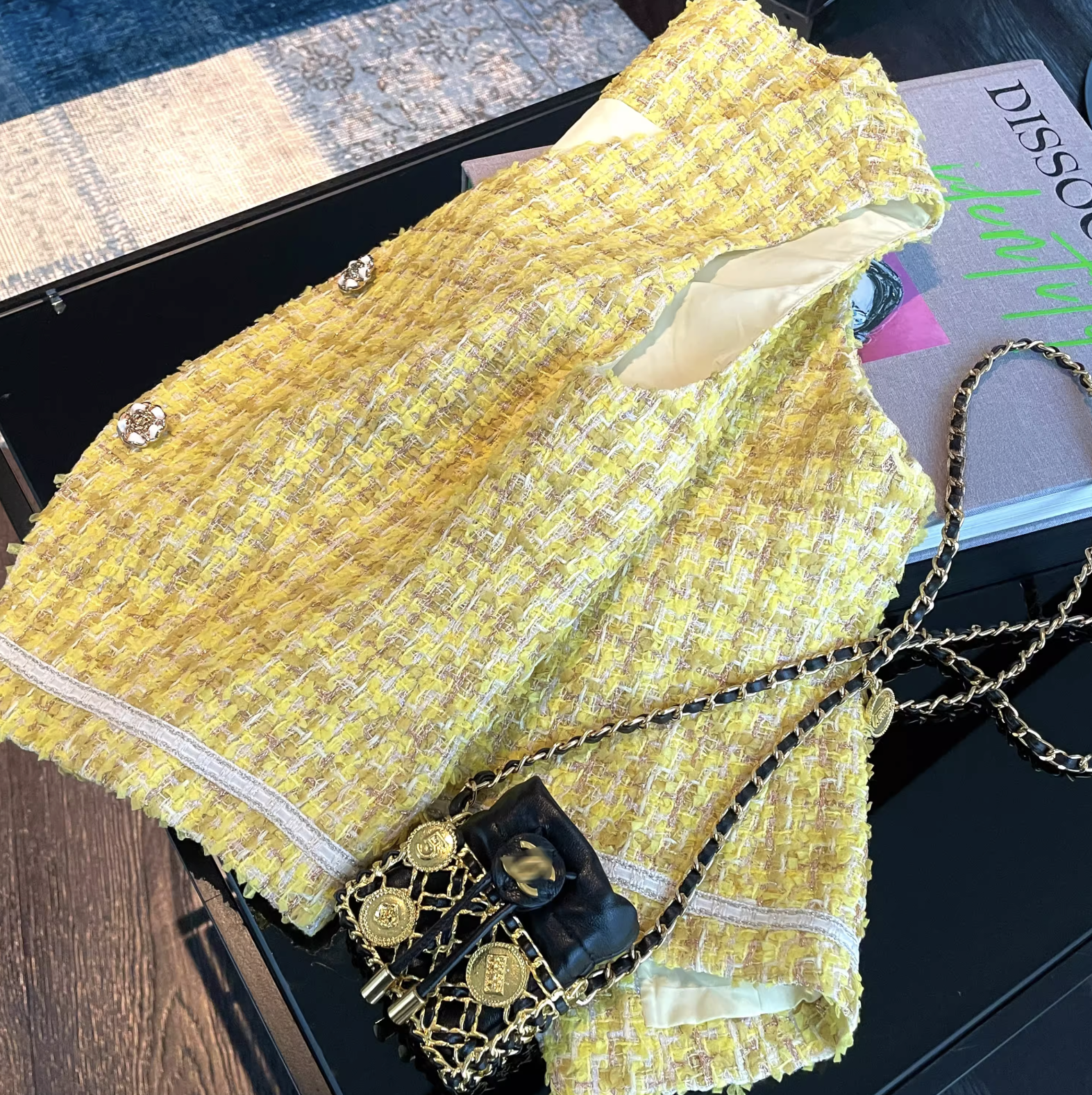 Tweed Short Vest ツイード ショート ベスト