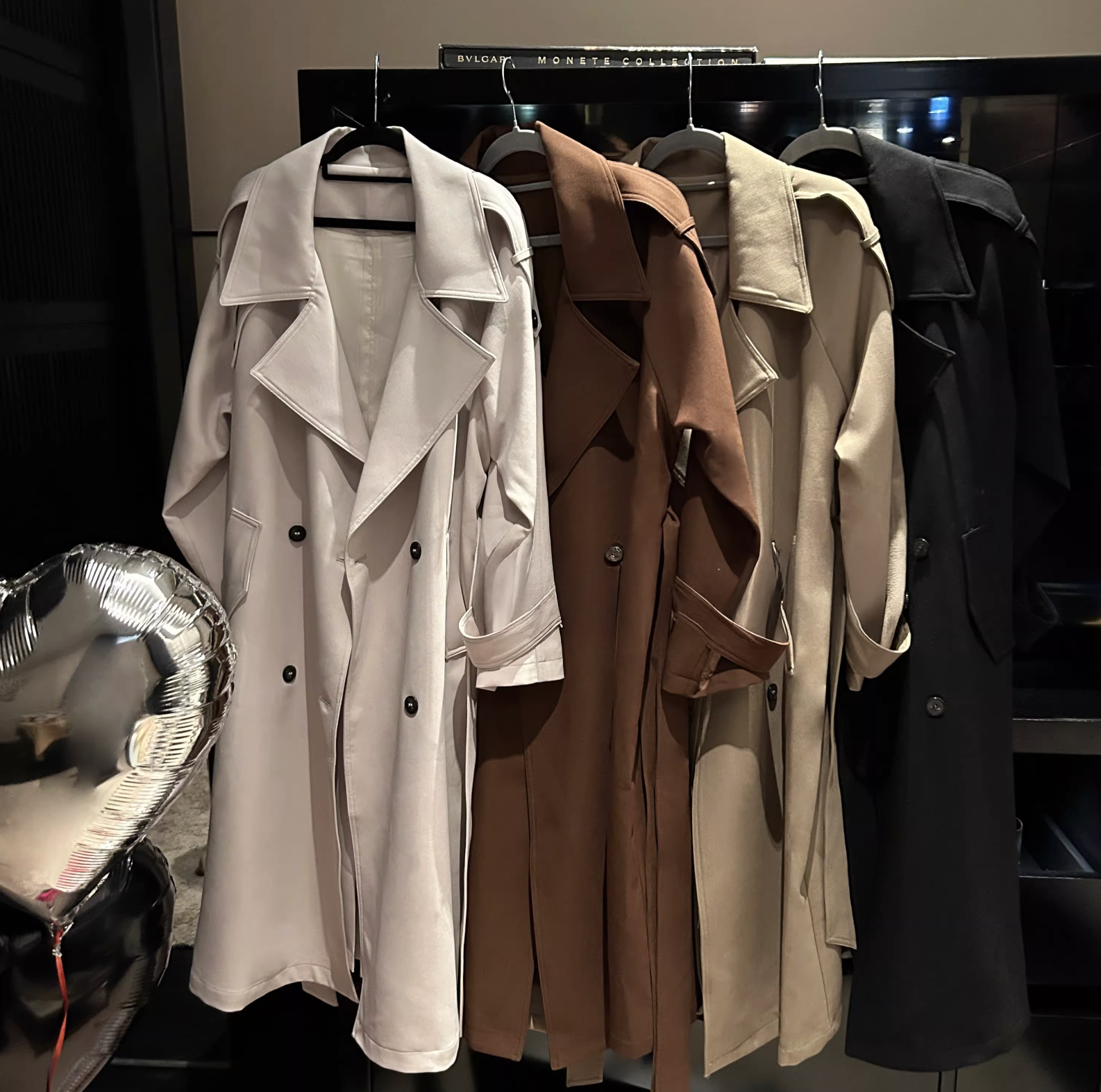 Elegant Lapel Trench Coat エレガントラペル トレンチ コート