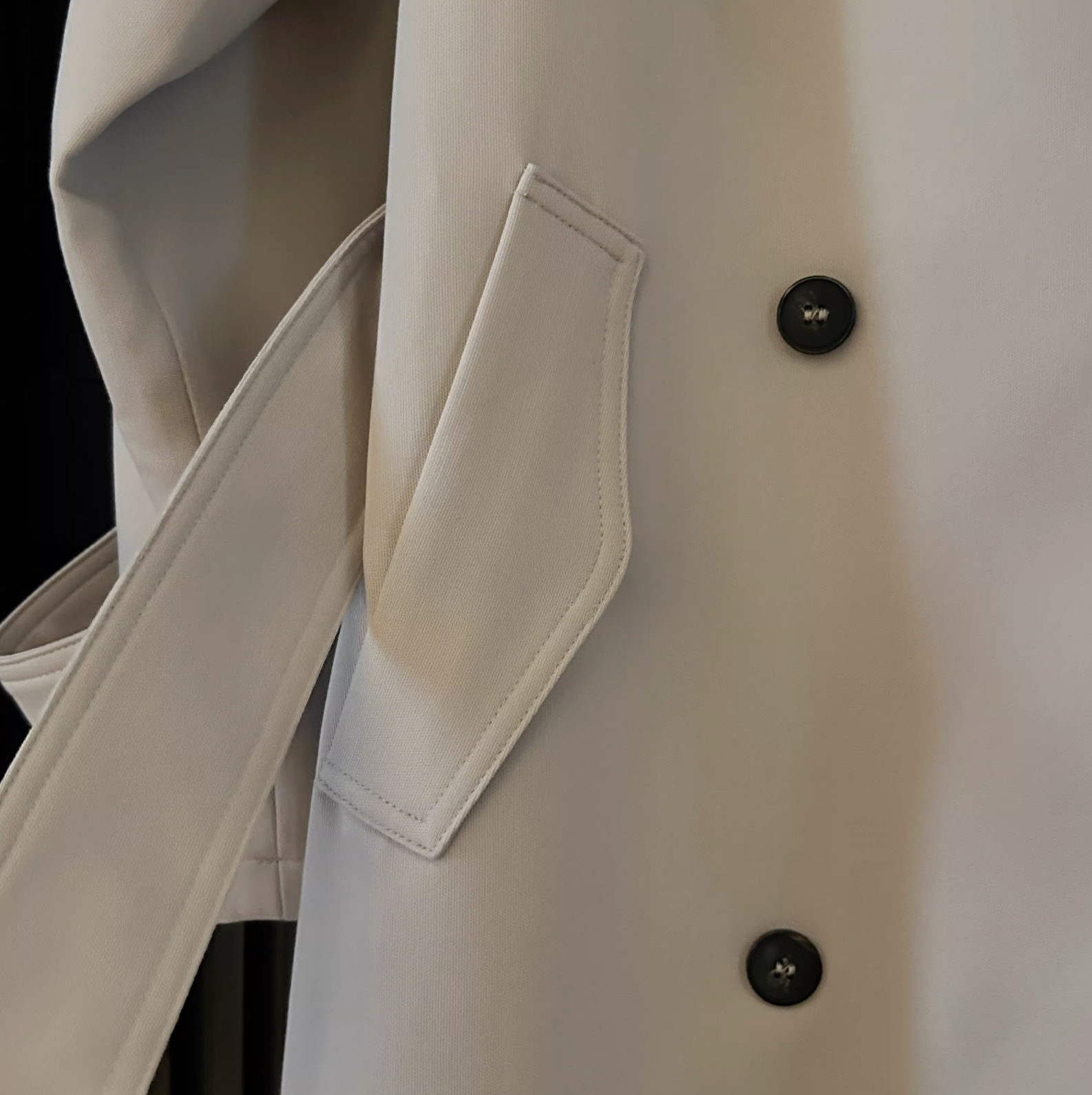Elegant Lapel Trench Coat エレガントラペル トレンチ コート